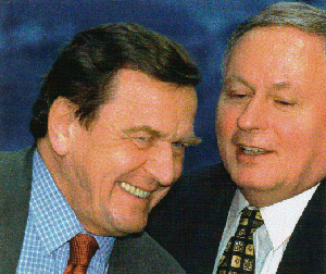 Gerhard Schröder dhe Lafontaine