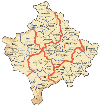 Harta e Kosovës