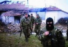 Vragët serbe Ushtarët serbë, Kosovë