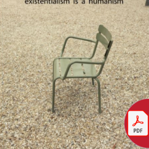 Jean-Paul Sartre - Existentialism Is a Humanism - cover