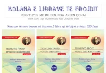 Zigmund Frojdi me 6 libra në shqip – rreth 1200 faqe përkthim nga vepra e plotë e tij Libra - Frojdi - poster